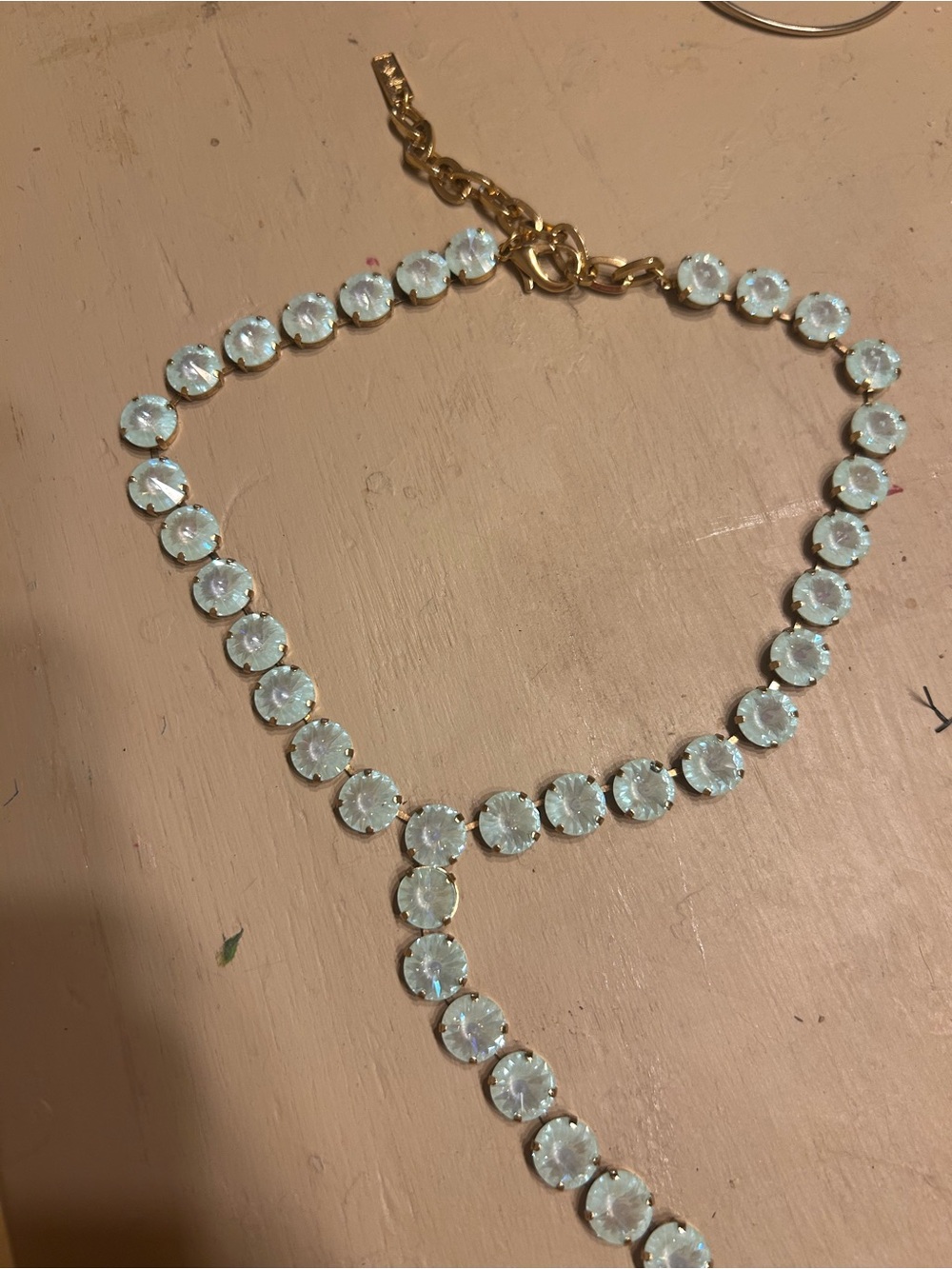 TOVA LA Lariat necklace Ultra Green necklace - Picture 2 of 5